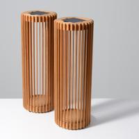 2 Large Restoration Hardware PORTO Solar Lit Lanterns, 30H - Sold for $1,088 on 11-16-2025 (Lot 919).jpg